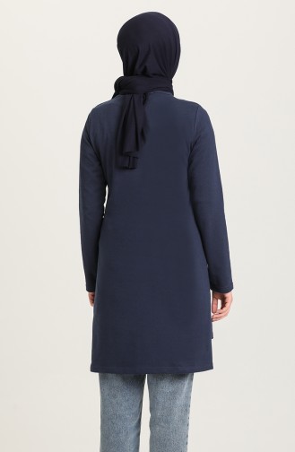 Light Navy Blue Tunics 3266-10