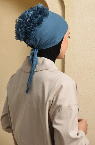 القبعات أزرق زيتي 90112-07