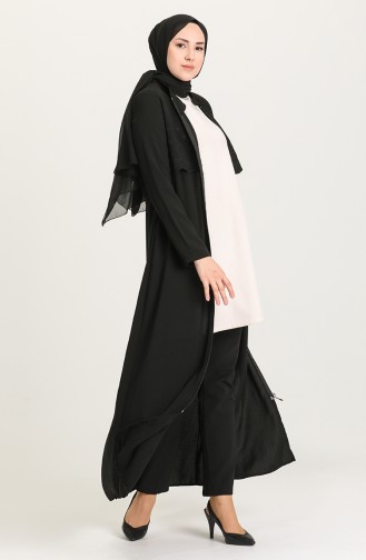 Black Abaya 8050-02