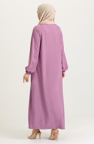 Lilac Abaya 6881-06