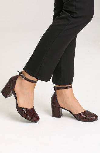 Chaussures a Talons Bordeaux 9115-05