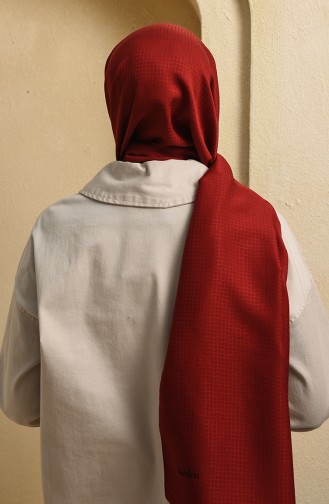 Claret red Sjaal 15259-03