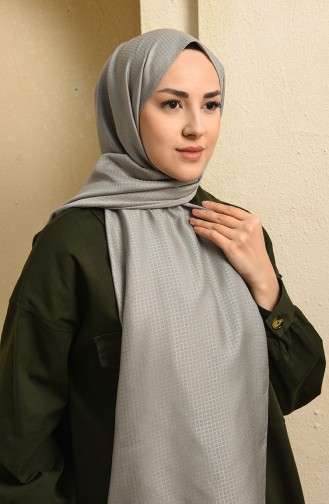 Dark Gray Shawl 15259-24