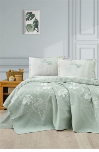 Mint green Pique set 8681727187889