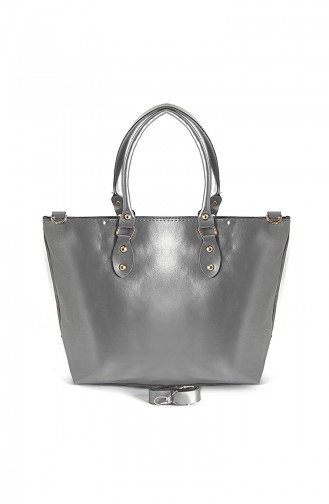 Silver Gray Shoulder Bags 235GU