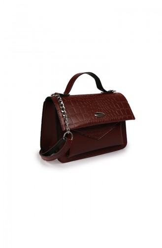 Claret red Shoulder Bag 233Z-08