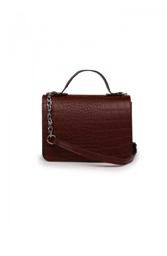 Claret red Shoulder Bag 233Z-08