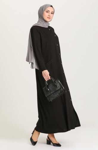 Schwarz Abayas 0792-01