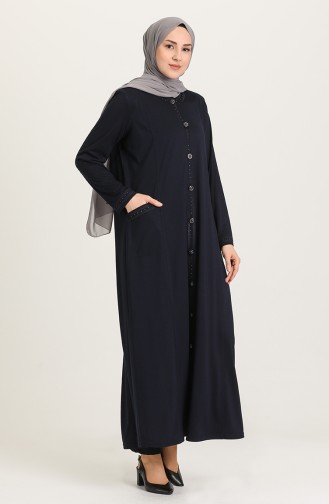 Dunkelblau Abayas 0792-04