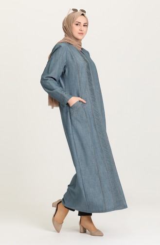 Indigo Abaya 0872-01