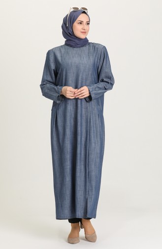 Jeans Blue Abaya 0873-02