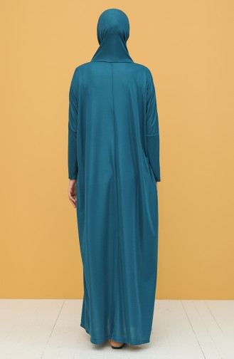 Petrol Prayer Dress 0620-07