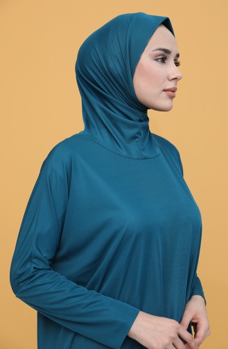 Petrol Prayer Dress 0620-07