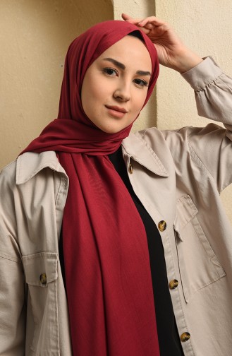 Light Claret Red Shawl 13009-03-P