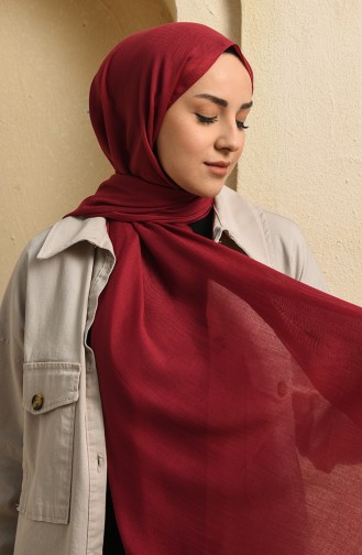 Light Claret Red Shawl 13009-03-P