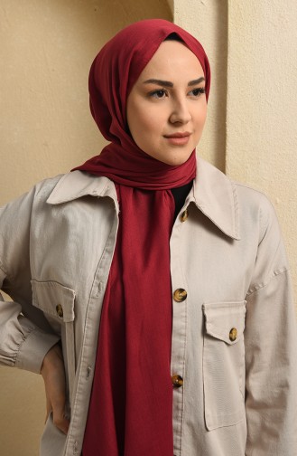 Light Claret Red Shawl 13009-03-P