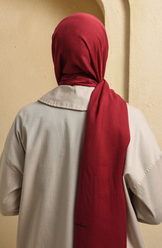 Light Claret Red Shawl 13009-03-P