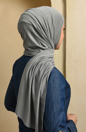 Light Gray Sjaal 13112-42