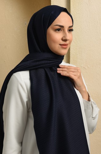 Navy Blue Shawl 15260-02