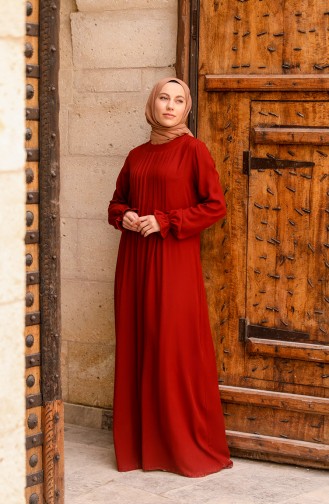 Robe Hijab Bordeaux 8324-04