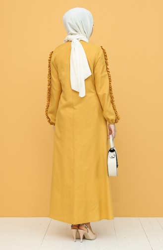 Robe Hijab Tabac 7064-05