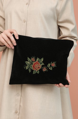 Black Portfolio Clutch 1003-05