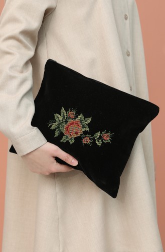 Black Portfolio Clutch 1003-05