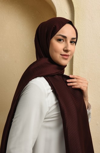 Dark Plum Shawl 15260-17