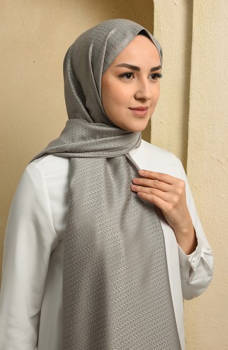 Dark Gray Shawl 15260-24