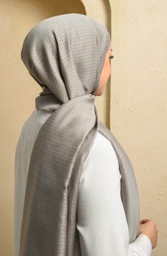 Dark Gray Shawl 15260-24