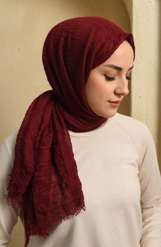 Dark Claret Red Shawl 19060-14