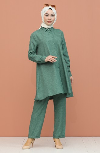 Emerald Green Suit 1417-06