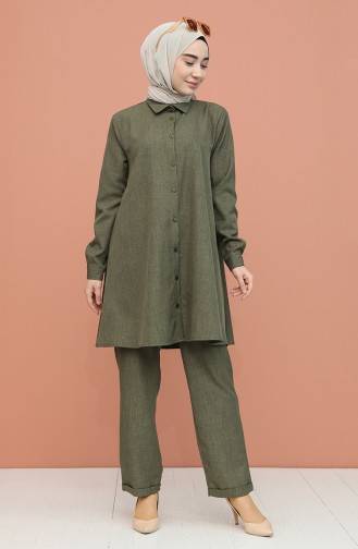 Khaki Suit 1417-08