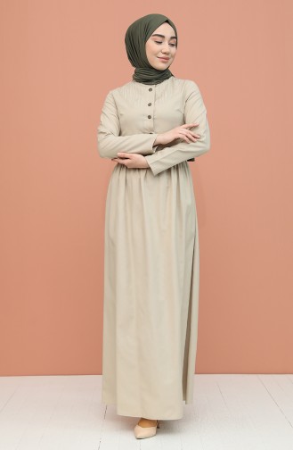 Gems Hijab Dress 7281-11
