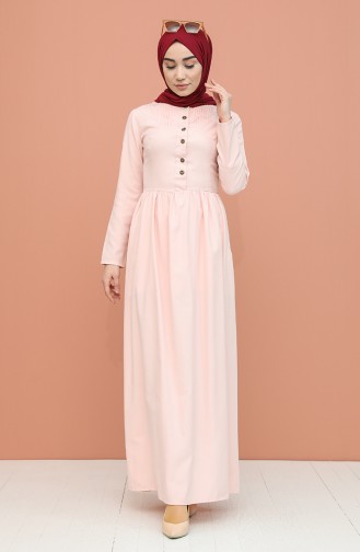 Robe Hijab Poudre 7281-16
