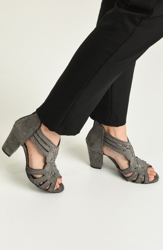 Gray High-Heel Shoes 11-6-11