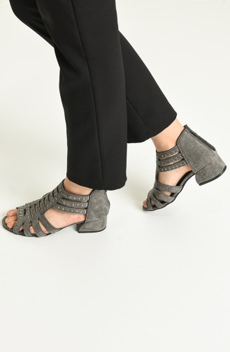 Chaussures a Talons Gris 5-10-08