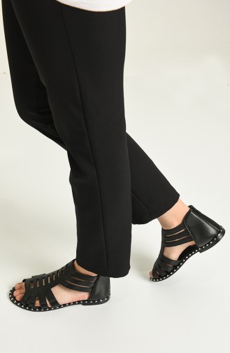 Black Summer Sandals 02-03