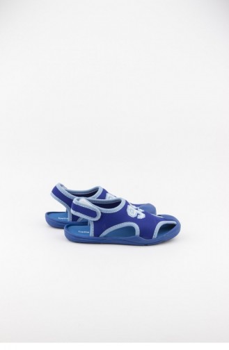 Akınalbella Termo Taban Çocuk Sandalet 1495 P 021 Mavı