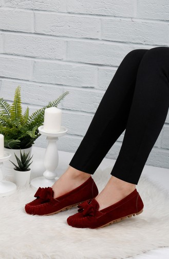 Claret red Woman Flat Shoe 0104-20