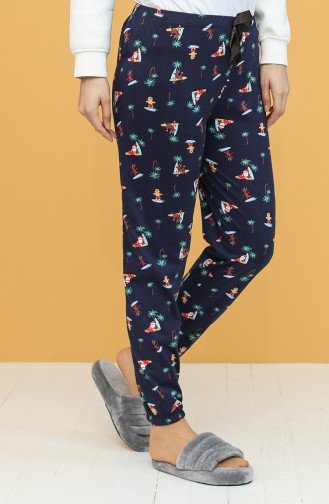 Dunkelblau Pyjama 27296