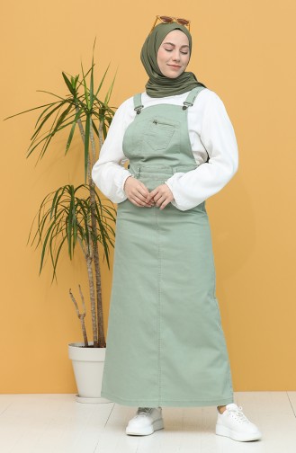 Green İslamitische Jurk 0485-02