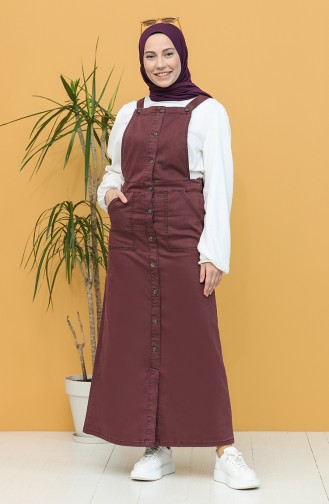 Zwetschge Hijab Kleider 3625-03