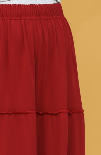 Claret Red Skirt 8278-01