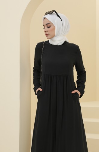 Robe Hijab Noir 8316-02