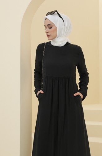 Black İslamitische Jurk 8316-02