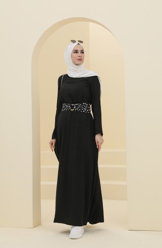 Robe Hijab Noir 8325-03