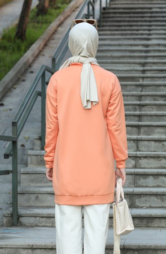 Peach Pink Sweatshirt 1571-22