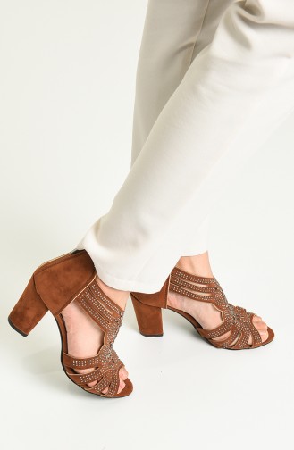 Tobacco Brown High Heels 11-6-10