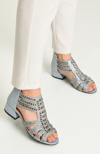 Chaussures a Talons Bleu 5-10-01